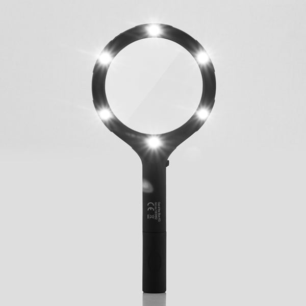 Gadget and Gifts Reading Magnifying Glass with LED light