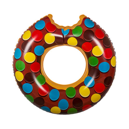 Adventure Goods Inflatable Pink Swim Ring