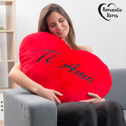 Giant Cuddly Ti Amo Heart Romantic Items