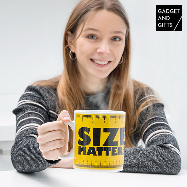 Gadget e Regali Le dimensioni contano Tazza XXL