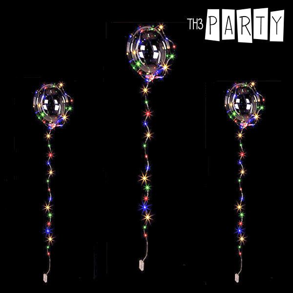 Th3 Party Globe with Multicolored LED Garland