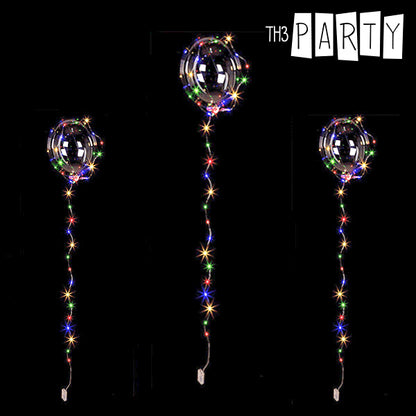 Th3 Party Globe with Multicolored LED Garland