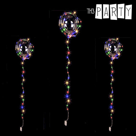 Th3 Party Globe with Multicolored LED Garland