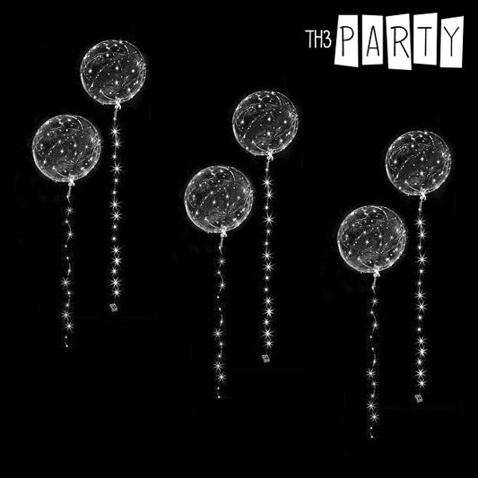 Th3 Party Globe with White LED Garland