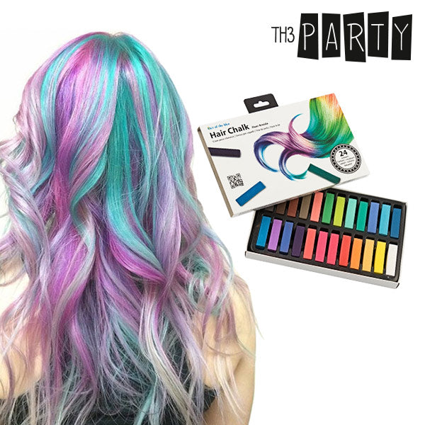Gessetti per capelli Th3 Party (confezione da 24)