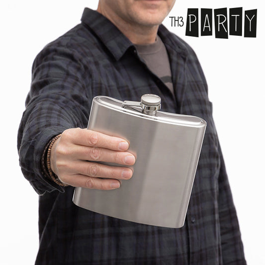 Th3 Party Metallic Hip Flask XXL