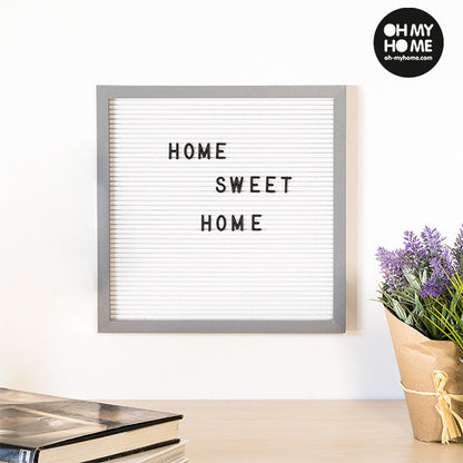 Oh My Home Cornice per Lettere e Numeri (30 x 30 cm)