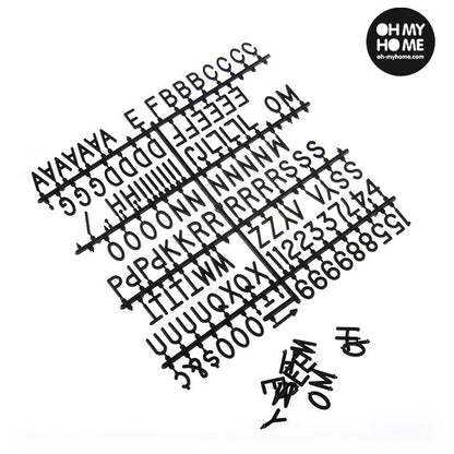 Oh My Home Cornice per Lettere e Numeri (30 x 30 cm)