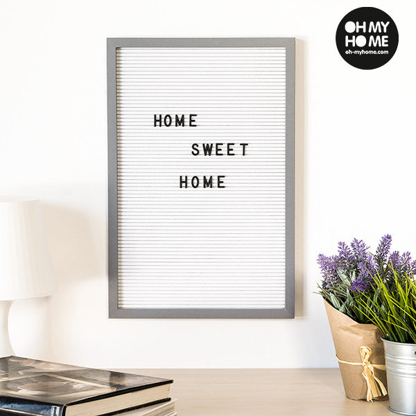 Oh My Home Cornice per Lettere e Numeri (30 x 45 cm)