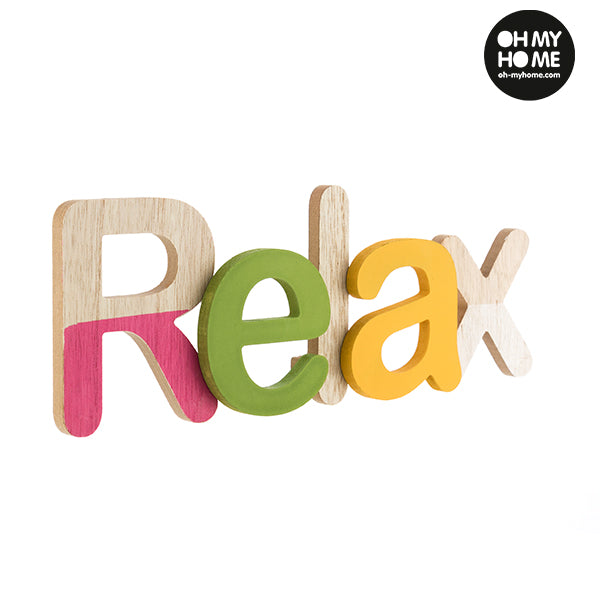 Oh My Home Wooden Sign (Pack of 2)