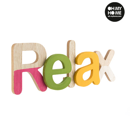 Oh My Home Wooden Sign (Pack of 2)