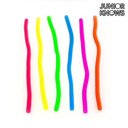 Junior Knows Colours Elastic Textile Cord