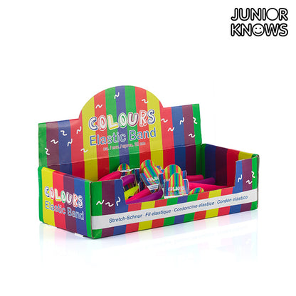 Junior Knows Colours Elastic Textile Cord