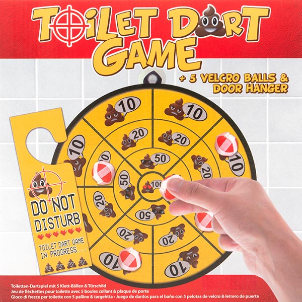 Poo Bathroom Target (7 Pieces)