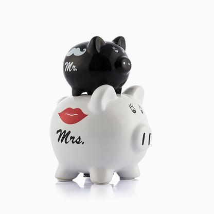 Mr & Mrs Piglets Money Box