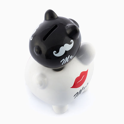 Mr & Mrs Piglets Money Box