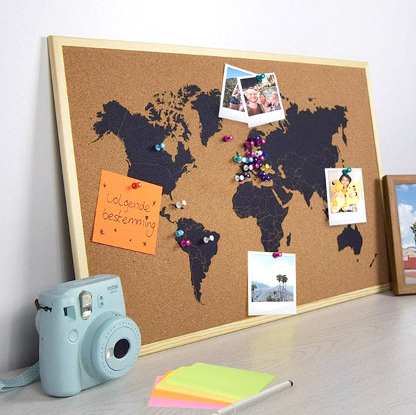 Map of the World Notice Board