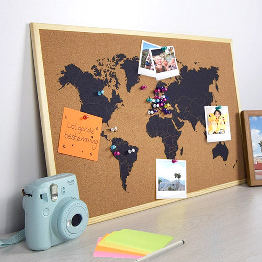 Map of the World Notice Board