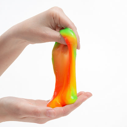 Rainbow Multicoloured Slime