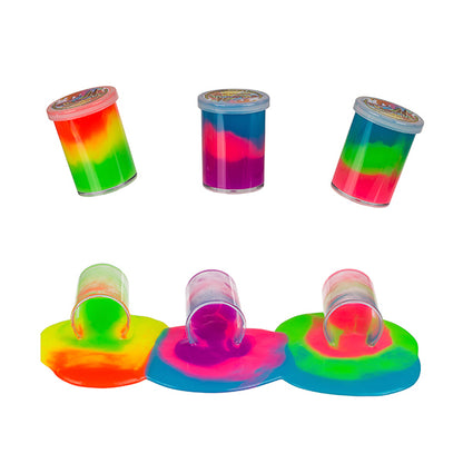 Rainbow Multicoloured Slime