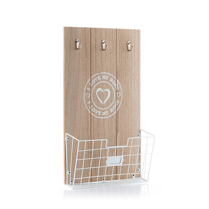 I Love My Home Wall Organiser