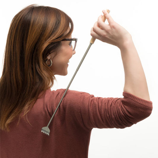 Extendable Back Scratcher with Wooden Handle