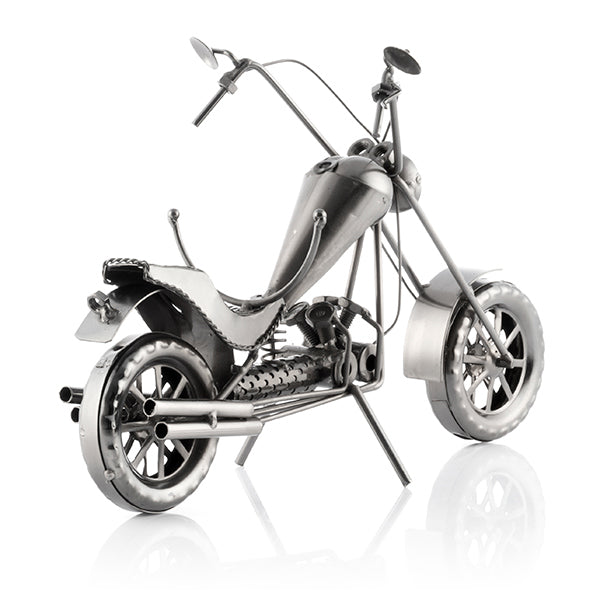 Chopper Motorbike Metallic Bottle Holder