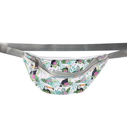 Marsupio tropicale trasparente