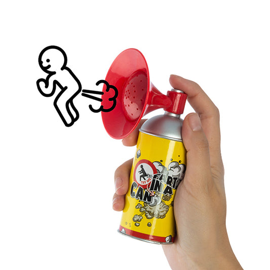 Container with Whoopee Cushion Megaphone
