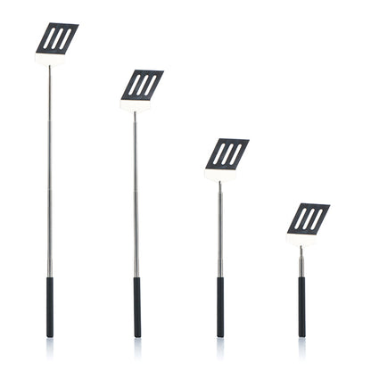 Mini Extendable Barbecue Spatula and Pan