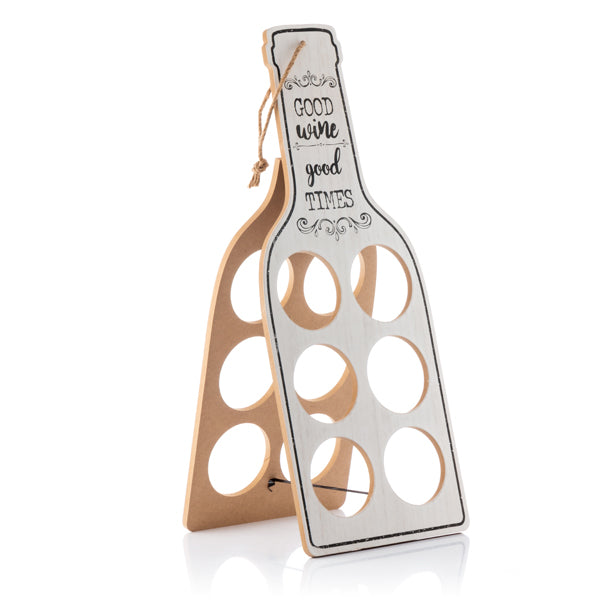 Good Wine Folding Wooden Wine Rack