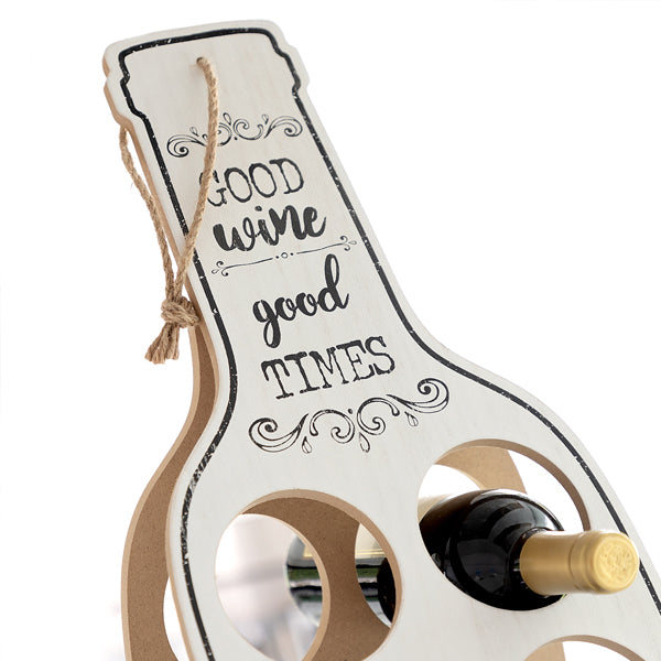 Good Wine Folding Wooden Wine Rack