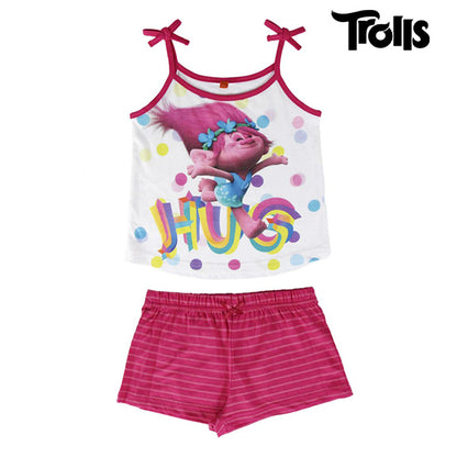 Trolls Summer Pyjamas for Girls