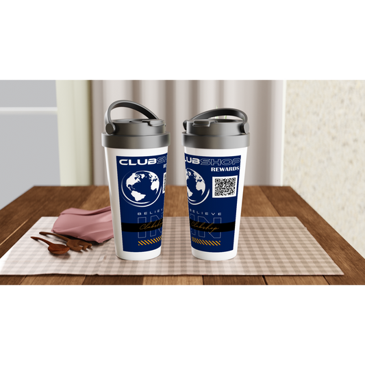 Clubshop Customizable 15oz Stainless Steel Travel Mug
