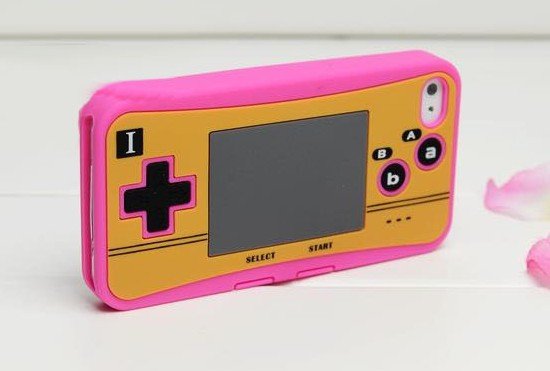 Custodia in silicone per videogiochi retrò per iPhone